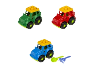 CP 0206 Set pentru nisip; tractor, lopatica si grebla