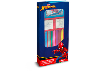 21817 Multiprint Set de creatie Box 9 carioci - Spiderman