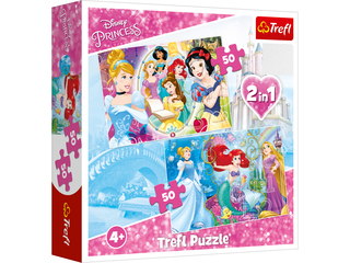 90812 Trefl 90812 puzzle 50+50 Princess