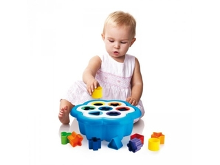 QT 0242 Mozaic Quercetti FANTACOLOR Daisy Sorter