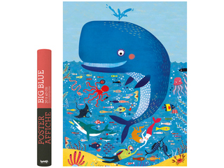 PS004 Londji Poster Big Blue (30x40cm)