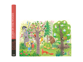 PS007 Londji Poster A day in the woods (50x70cm)