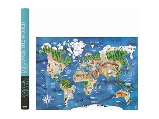 PS008 Londji Poster Discover the World (50x70cm)