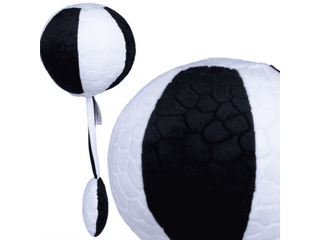 BB 80305 Игрушка плюш Visual Ball-Black & White