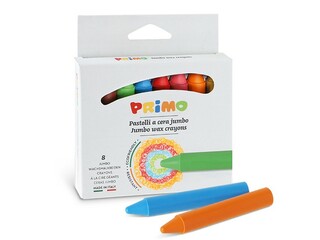 0601PC8J Primo Creioane de ceara Jumbo 8 culori / 13 х 85 mm...