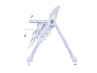 Chipolino Стульчик для кормления YETI STHYE02304RW Розовый...