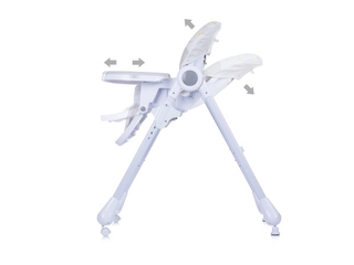 Chipolino Стульчик для кормления YETI STHYE02304RW Розовый...