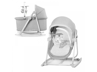 Kinderkraft Лежачек Nola KBNOLA00GRY0000 серый