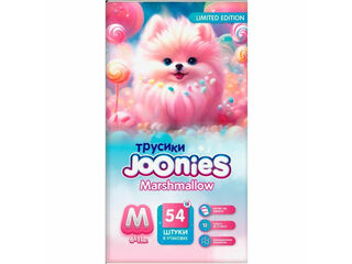 956005 JOONIES Marshmallow Scutece-chilotei M (6-11 kg) 54 b...