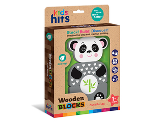 Kids Hits KH20/004 Деревянные кубики Cute Panda...