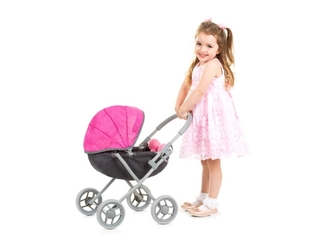 Chip Коляска д/кукол Daisy pink linen KZKDZ02402PP...