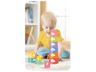 Bibiin Toys 688-51 Jucarie pentru baie Jenga