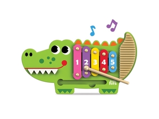Kids Hits KH20/018 Деревянный ксилофон croco