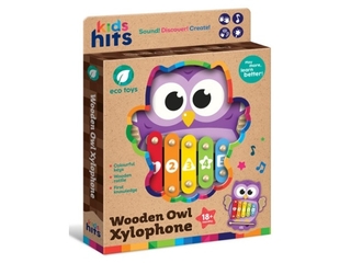 Kids Hits KH20/019 Деревянный ксилофон owl