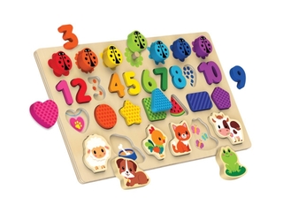 Kids Hits KH20/027 Деревянный сортер First Lessons