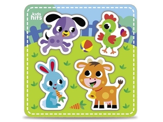 Kids Hits KH20/034 Деревянные пазлы Farm Quartet