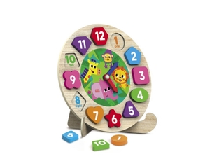 Kids Hits KH20/036 Деревянные пазлы Clock Zoo Time
