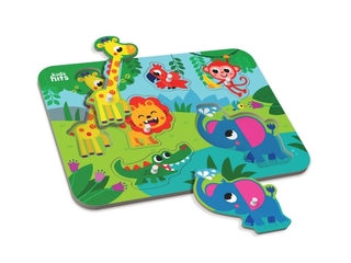 Kids Hits KH20/072 Деревянные пазлы My Little Zoo