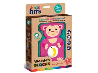 Kids Hits KH20/002 Деревянный конструктор Funny Monkey