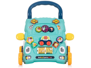 Chip ходунок-толкатель MIKFAN0241BL Funny animals blue...