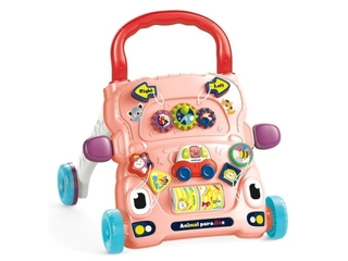 Chip ходунок-толкатель MIKFAN0242PI Funny animals pink...