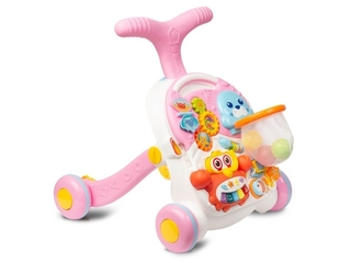 TOYZ-20950 Ходунок-толкатель 2in1 SPARK PINK