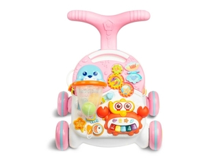 TOYZ-20950 Ходунок-толкатель 2in1 SPARK PINK
